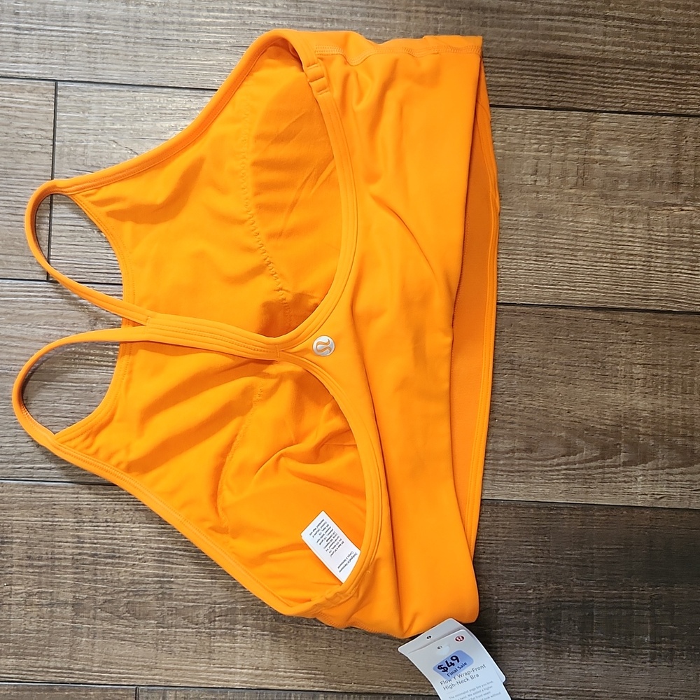 🍋 Lululemon Flow Y Wrap High Neck Bra - Picture 4 of 5